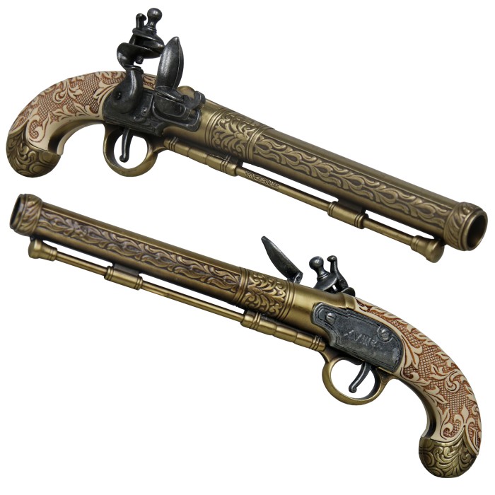 Kolser, decorative dueling pistols, set of 2 pieces, richly decorated, including storage